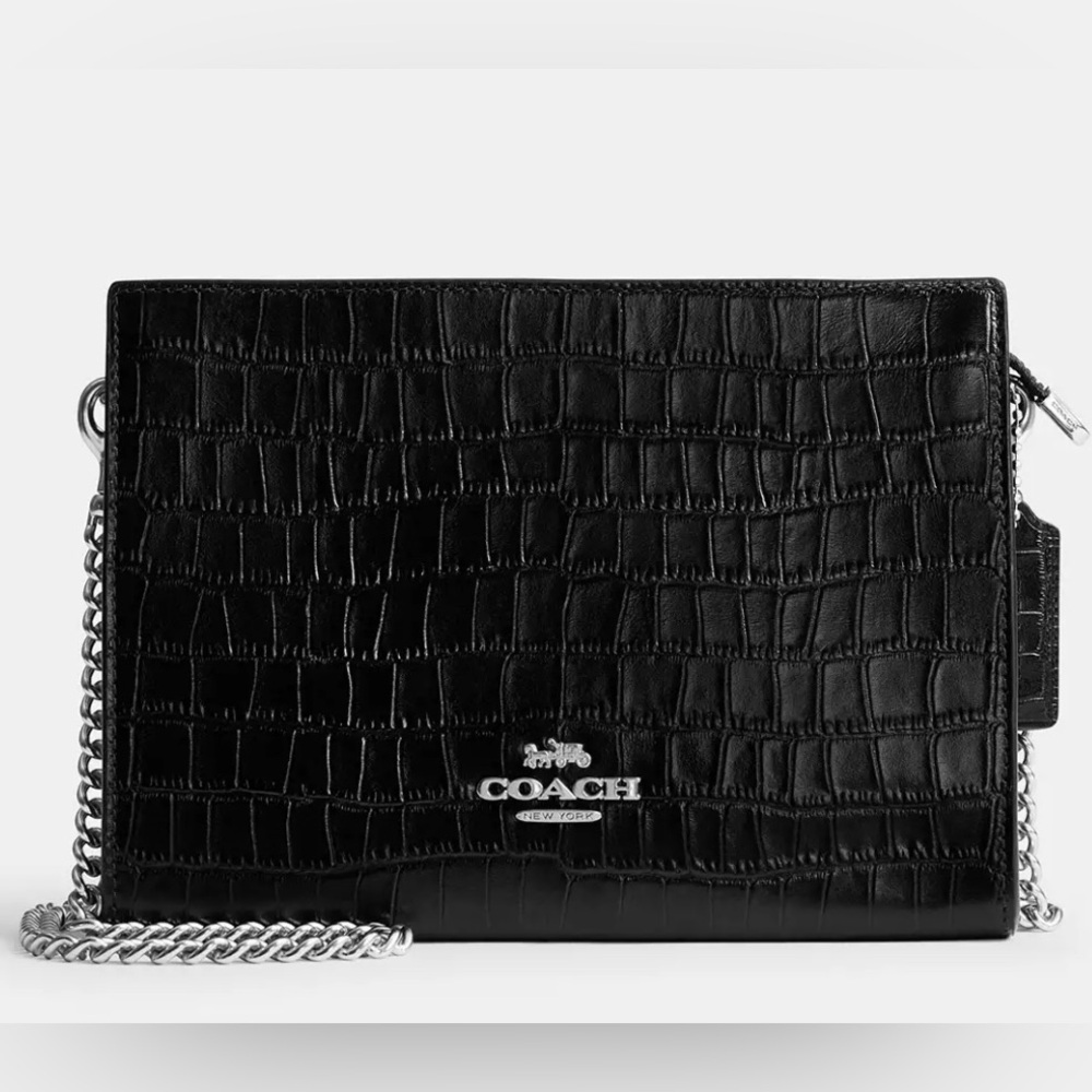 Coach Slim Crossbody Crocodile